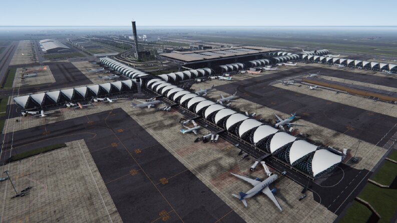 Tower Simulator! 3 İçin Havaalanı Modeli