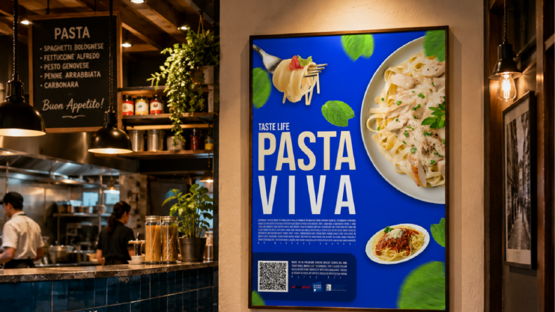 PastaViva Afiş Tasarımı