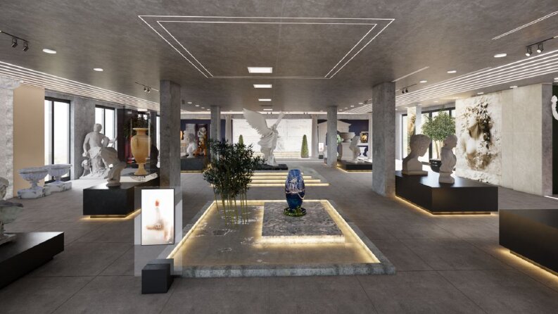 Arkeoloji Müzesi | İç Mimari Tasarım ve 3D Render