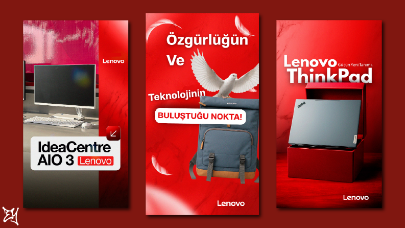 Lenovo Franchise Broşür Tasarımı