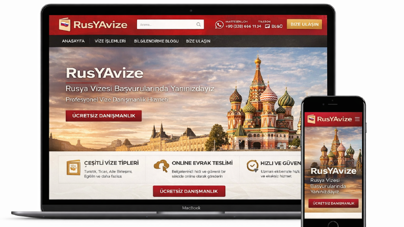RusyaVize – Rusya Vize Danışmanlık ve Başvuru Platformu