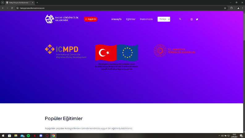 Eğitim Web Sitesi