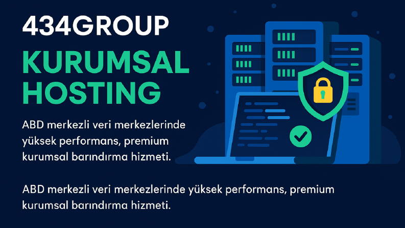 NVMe SSD Hosting, SSL ve Web Altyapı Yönetimi – 434Group
