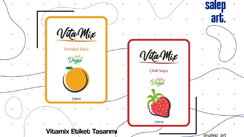 Vitamix Meyvesuyu- Ambalaj Tasarımı