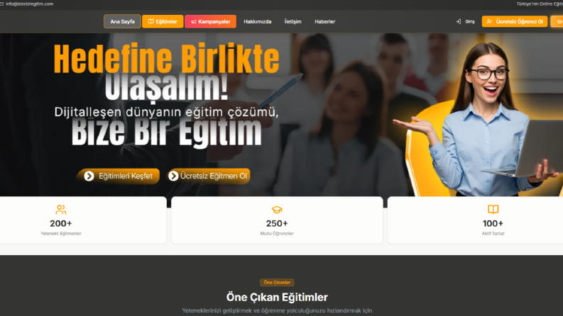 Web site özel yazılım geliştirmesi