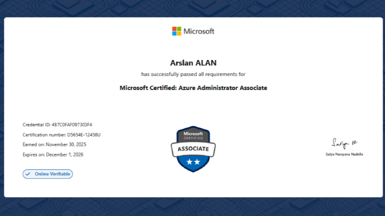 Hybrid Azure Altyapı Yönetimi ve Kurulumu