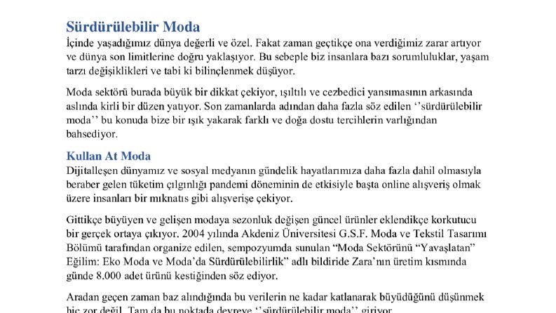 Marinario- İçerik Yazarlığı