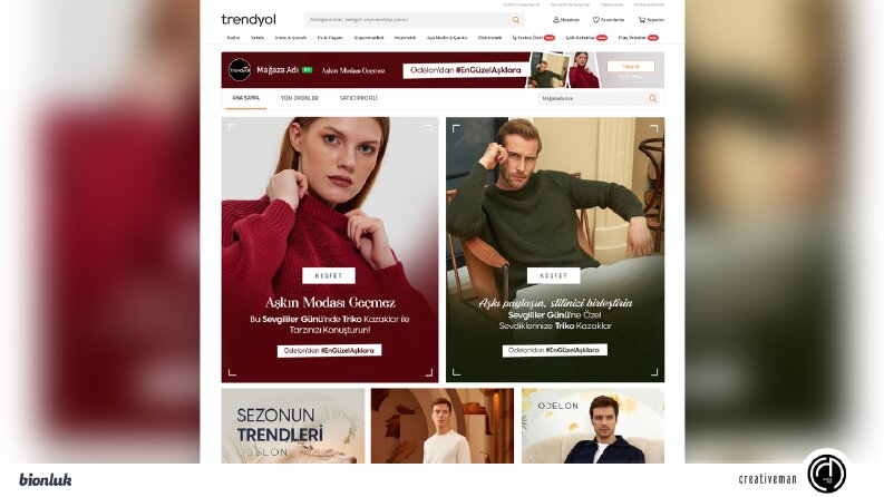 Trendyol Mağaza Tasarımı