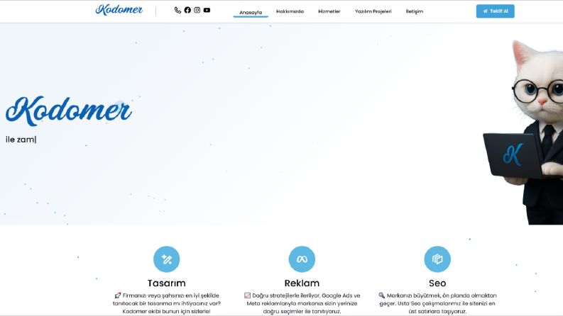 Kodomer Yazılım - Eski Web Sitesi