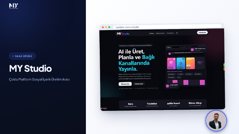 MY Studio: AI Destekli Sosyal Medya İçerik Üretim SaaS'ı