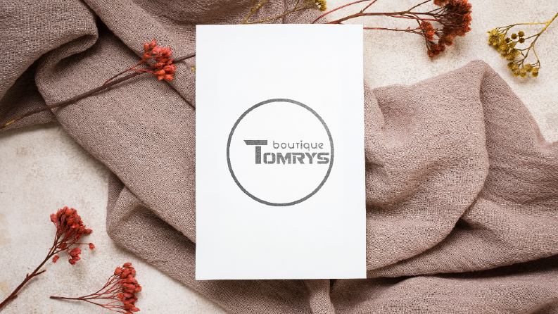 TOMRYS - Bayan Tesettür Giyim Logo Tasarım
