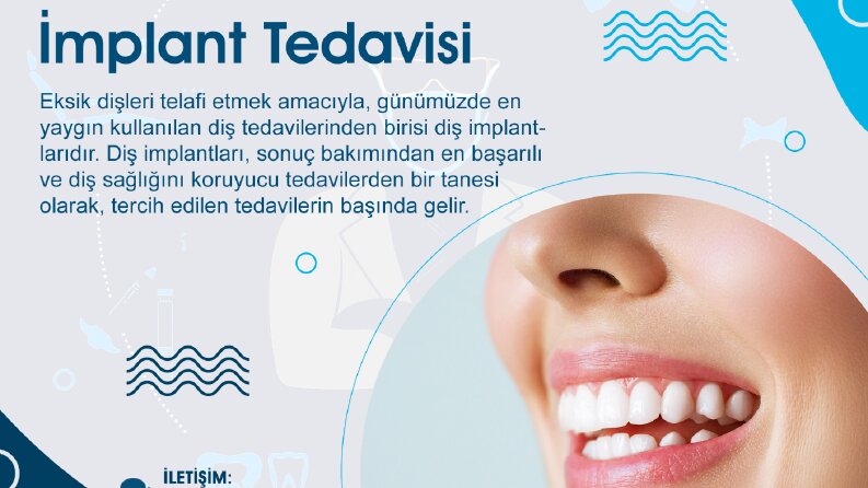 Diş Kliniği ve sağlık post tasarılarımız