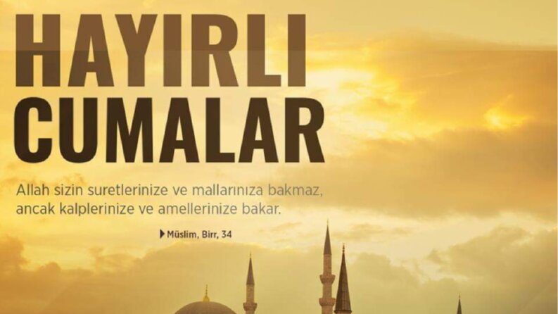 Cuma Mesajı Örneğimiz