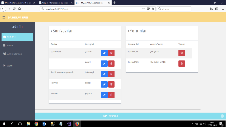 Admin Panel