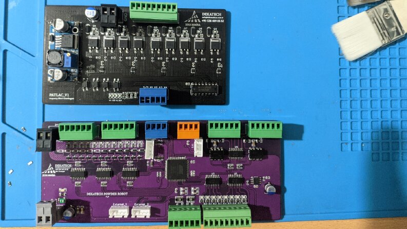 Elektrostatik Toz Boya Robot Kartı