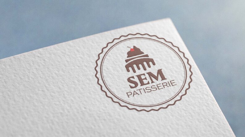 Sem Patisserie Logo Tasarımı