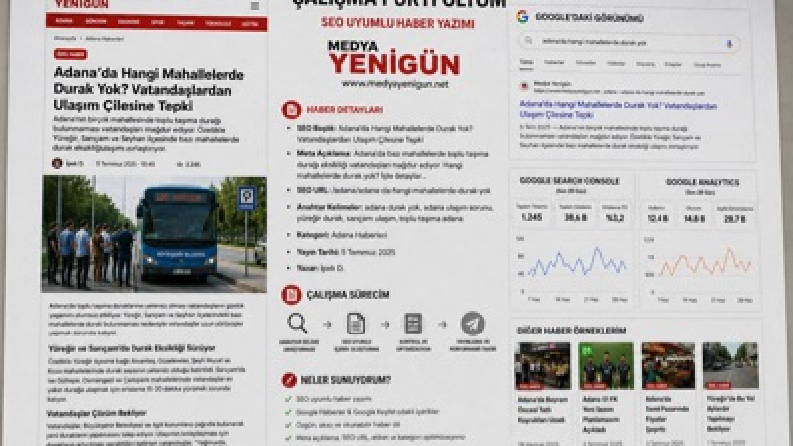 SEO Haber Editörü | Google Haberler & Google Keşfet Uyumlu İçerik Üreticisi 