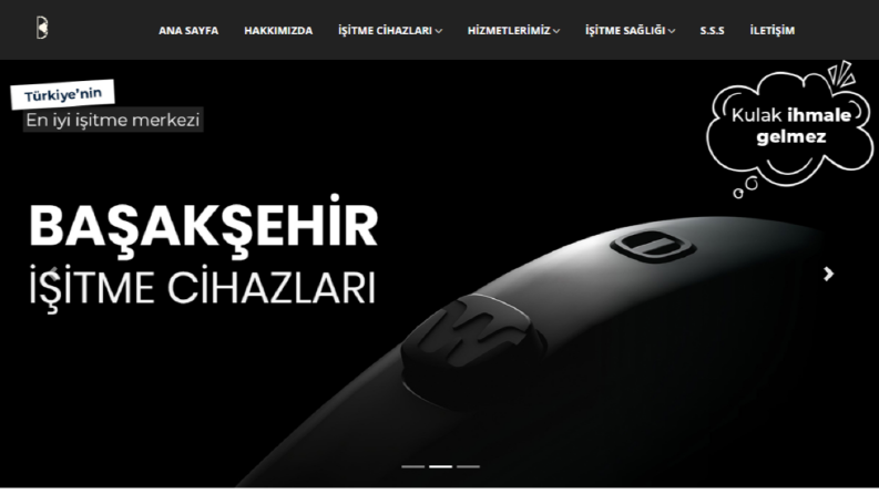İşitme Cihazları Web Sitesi