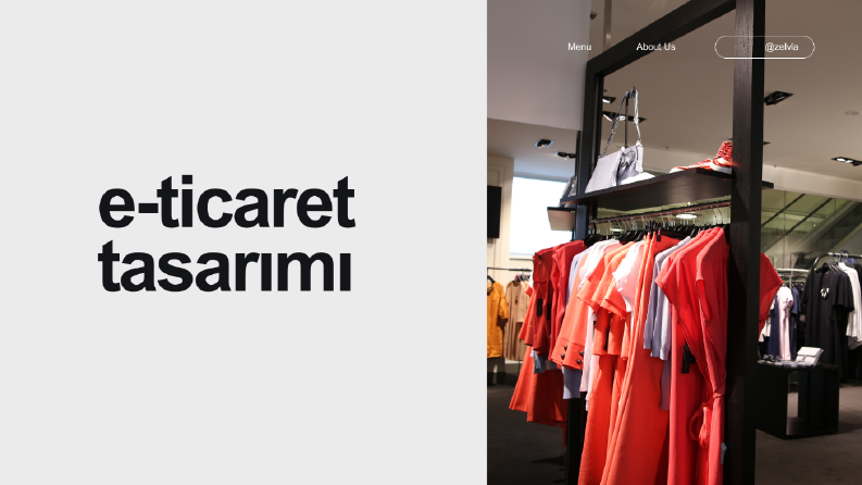 E-Ticaret Sitesi Tasarımı