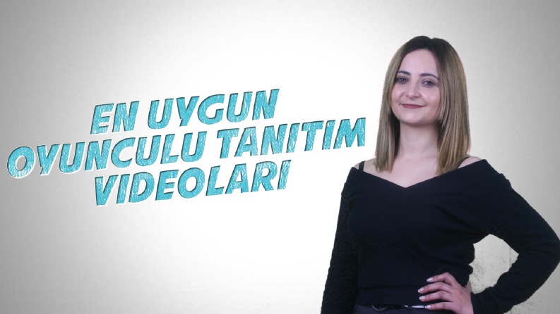 oyunculu tanıtım video