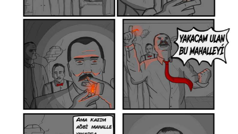 Dergilere Yapılan Karikatürler