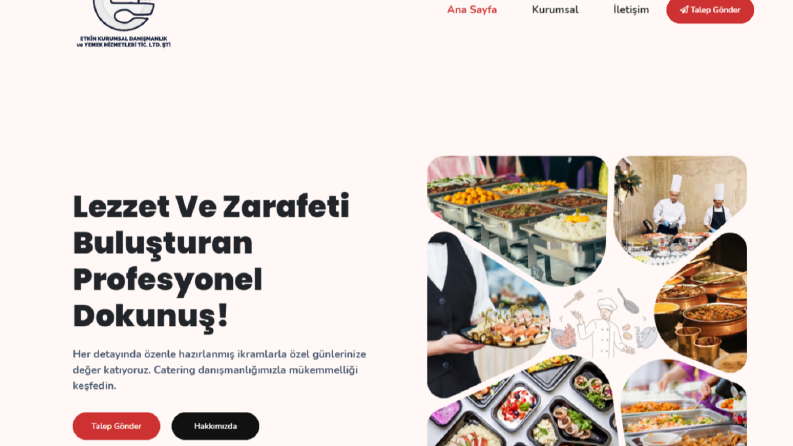 Etkin Kurumsal - Firma Tanıtım Sitesi