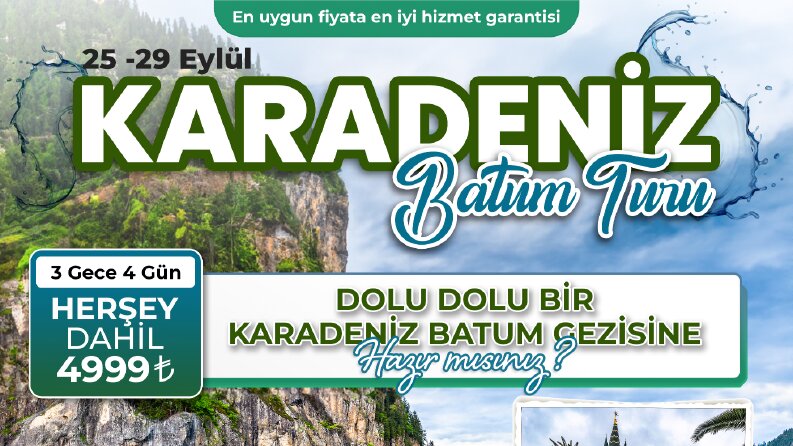 Atlas Tour - Karadeniz Turu Afiş Çalışması