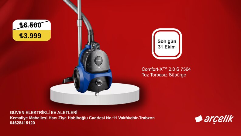 Arçelik markası broşür/reklam tasarımı!