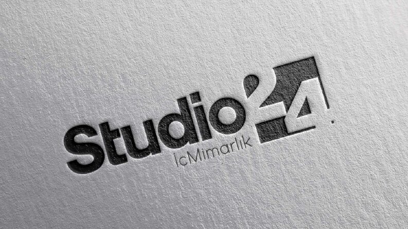 "STUDİO 24" İÇMİMARLIK FİRMASINA ÖZEL LOGO TASARIMI
