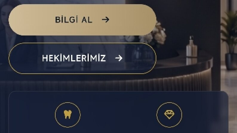 Bir diş hekimine uygun bir web sitesi yaptım kliniği için 