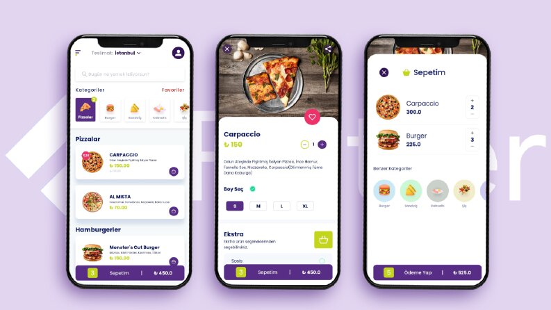 Flutter ile iOS ve Android platformları için mobil uygulama