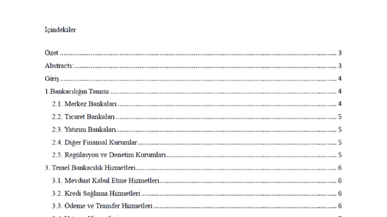 Makale yazımı ve turnitin benzerlik kontrolü