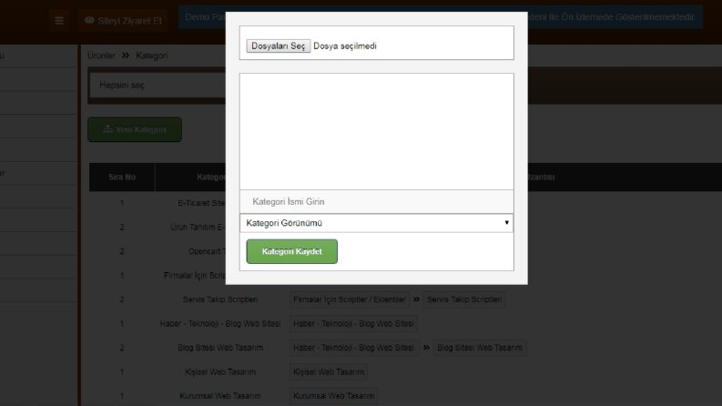 E-Ticaret Php Özel Tasarım4