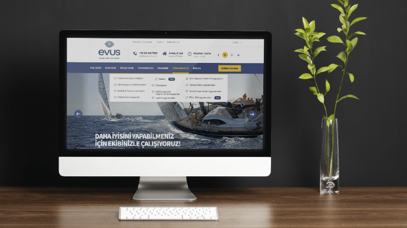 Creart Ajans (Evus) Web Site Tasarım Çalışması