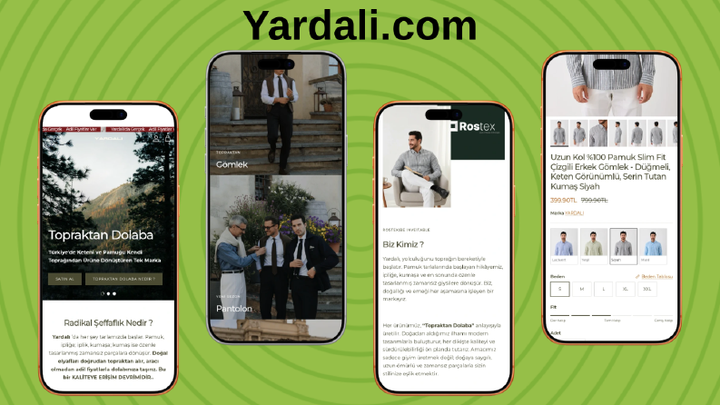 Yardali.com Shopify Sitesi