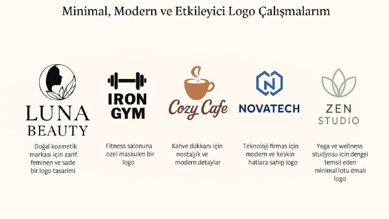 Profesyonel Logo Tasarımlarıyla Markanızı Yükseltin