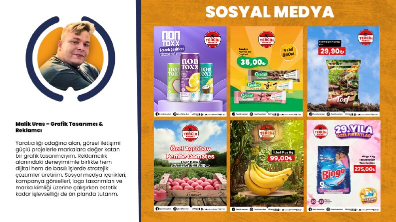 Tercih Market - Sosyal Medya