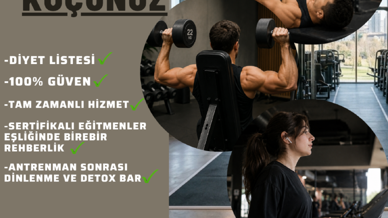 Fitness & Spor Salonu Sosyal Medya Gönderi Tasarımı