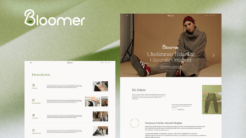 Bloomer - Web Design