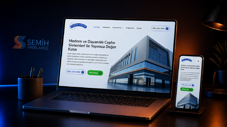 Ferah Cephe - Modern Kurumsal Web Tasarımı