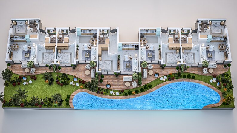3D KAT PLANI GÖRSELLEŞTİRME