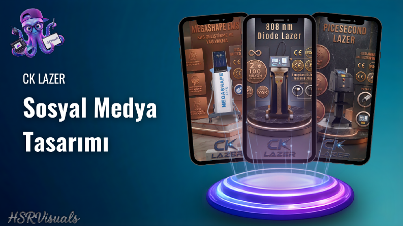 CK LAZER - Sosyal Medya Tasarımı