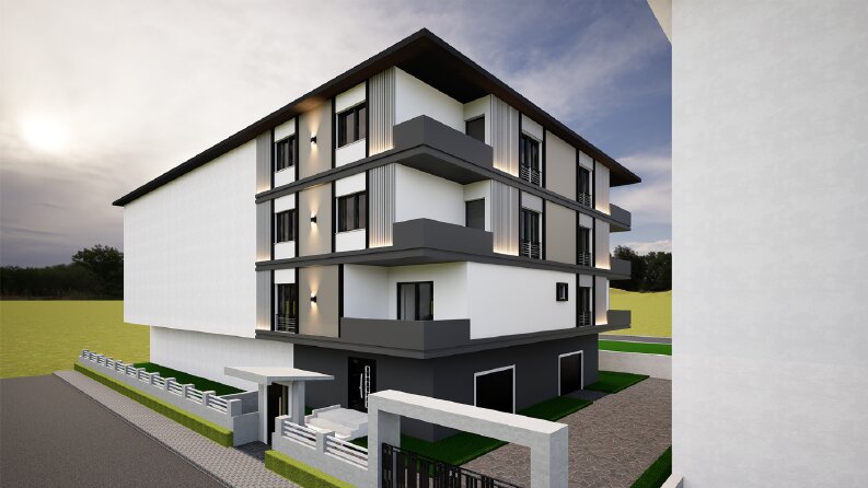 MİMARİ DIŞ MEKAN RENDER