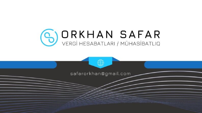 Orkhan Safar - Bireysel kartvizit