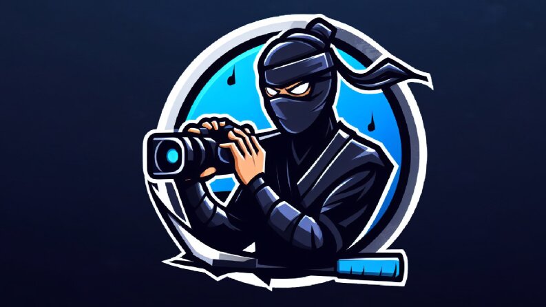 Ninja-Konsept logo tasarımı (Maskot)