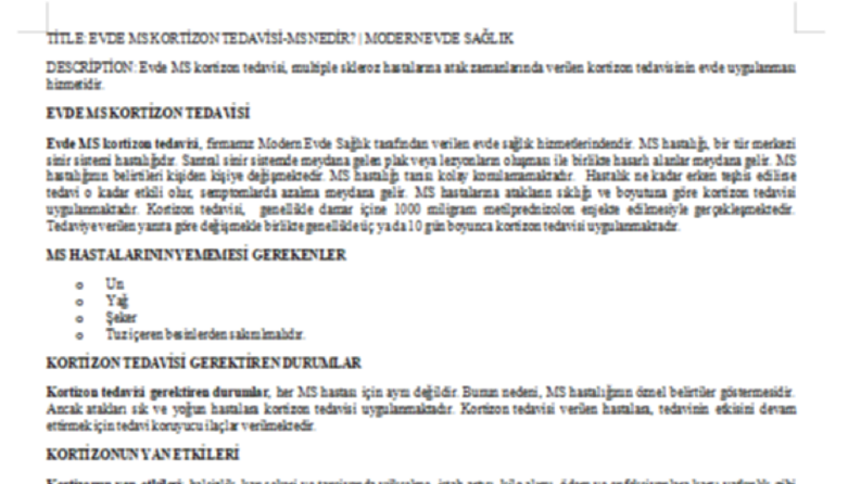 SEO Uyumlu Metin Yazarlığı