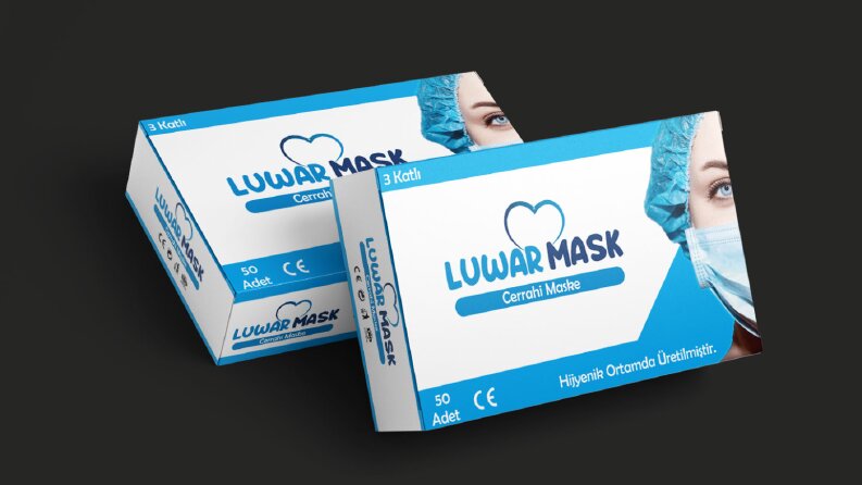 Luwar Mask - Ambalaj Tasarımı
