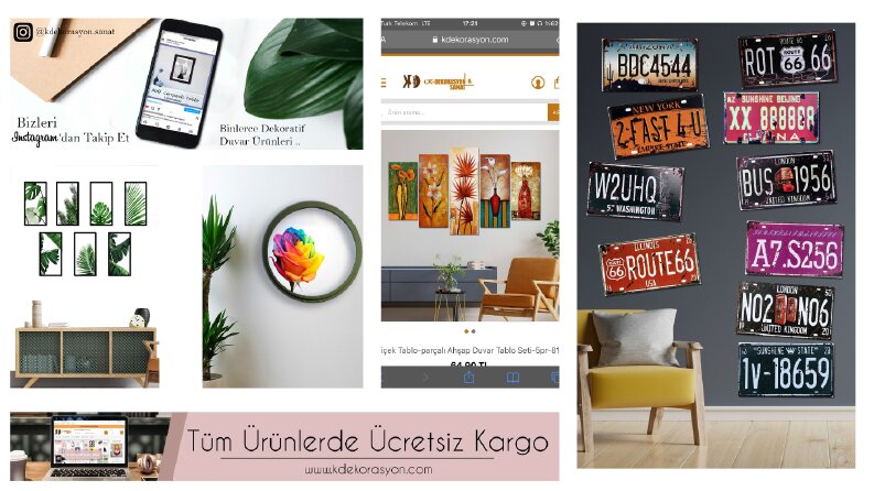 E-ticaret sitenize dikkat çekici görseller yükleyin 