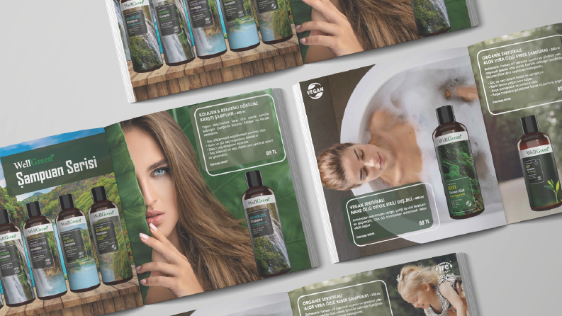 WellGreen+ - 24 sayfalık Katalog Tasarımı