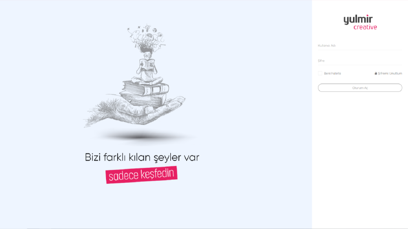 Yulmir Creative - Panel Girişi